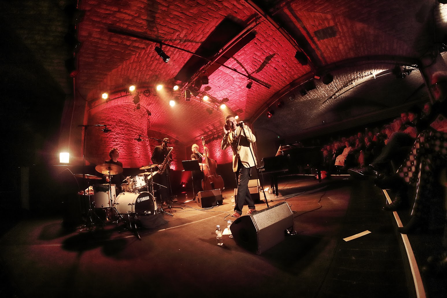 Scene du festival en soiree